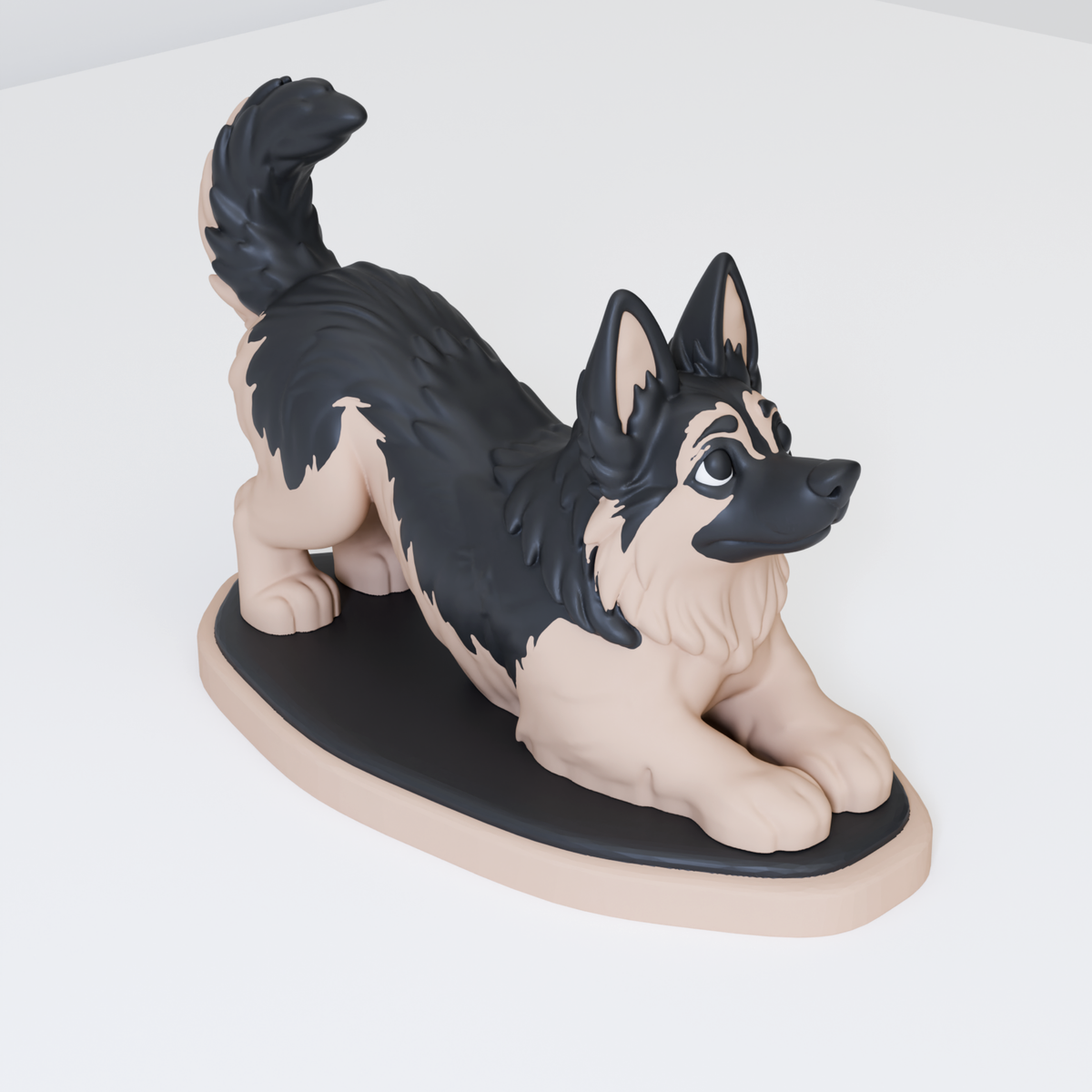 German Shepherd Dog Controller Stand