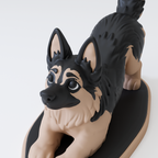 German Shepherd Dog Controller Stand