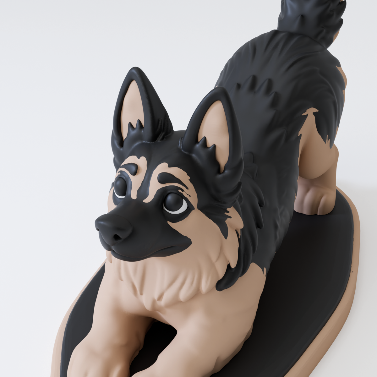 German Shepherd Dog Controller Stand