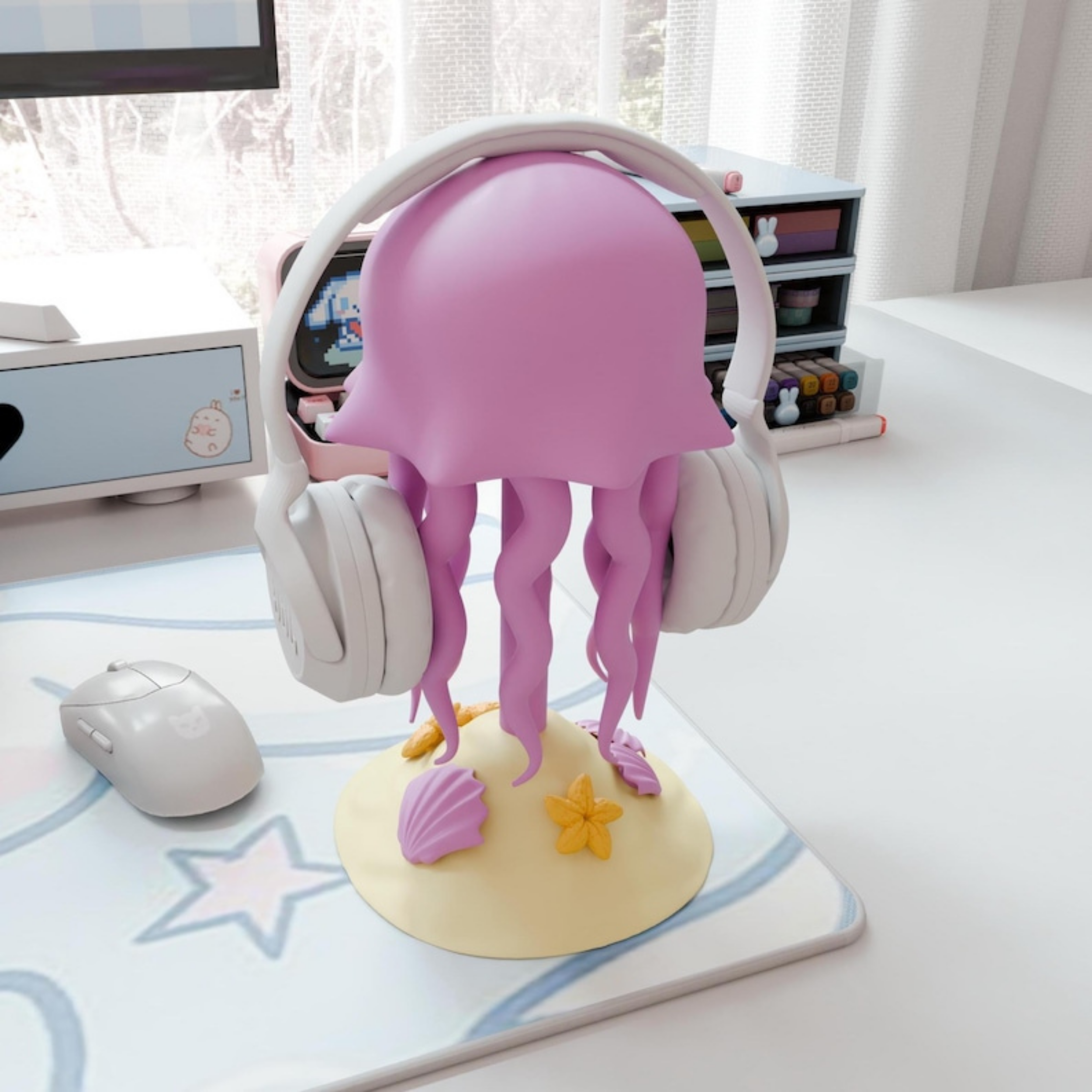 Support de casque Méduse