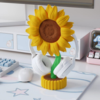ひまわりヘッドホンスタンド