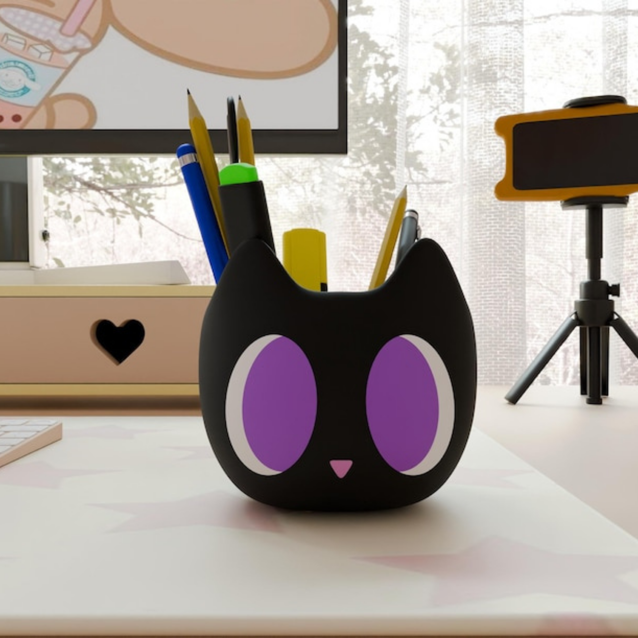 Cat Pen Holder