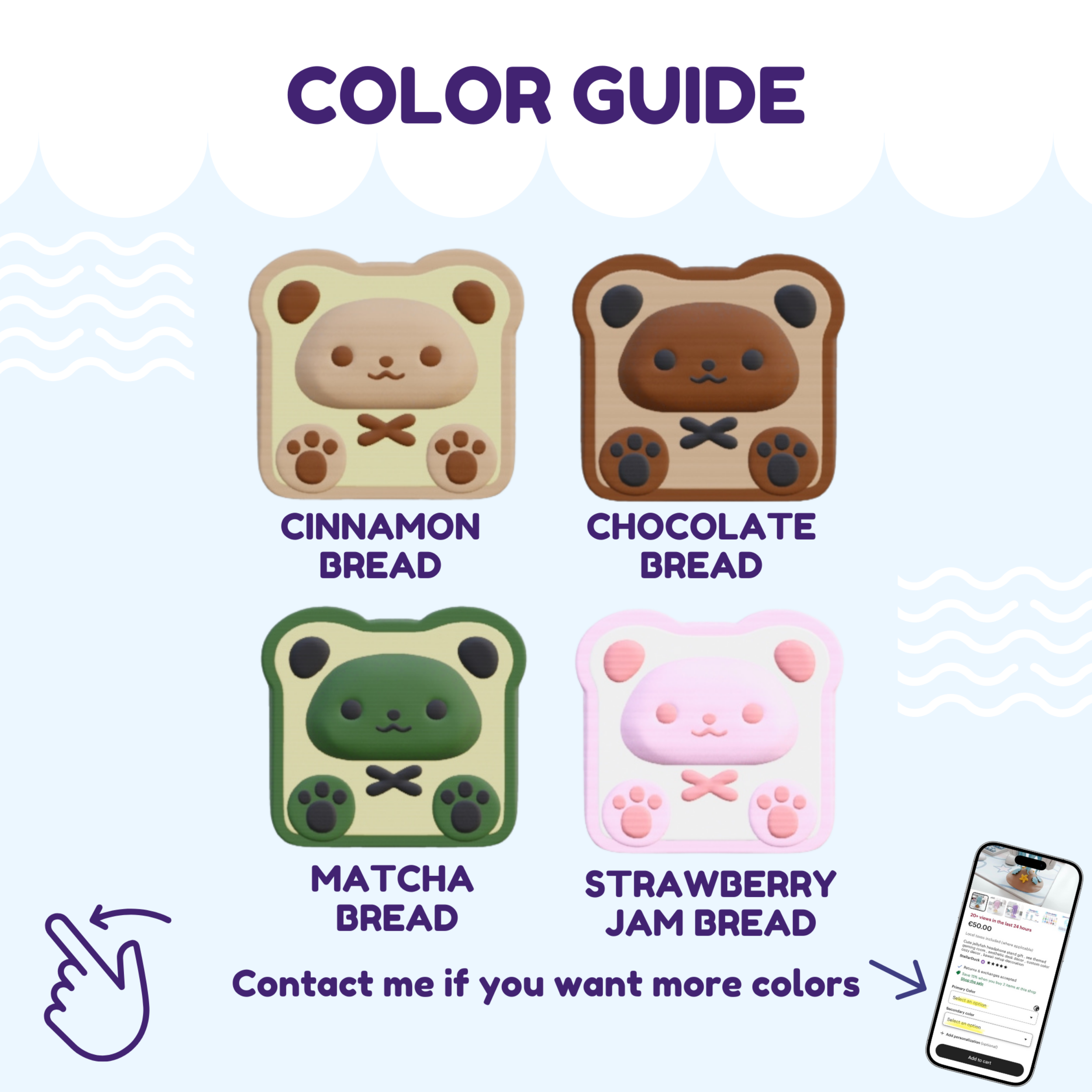Bread Bear Controller Stand