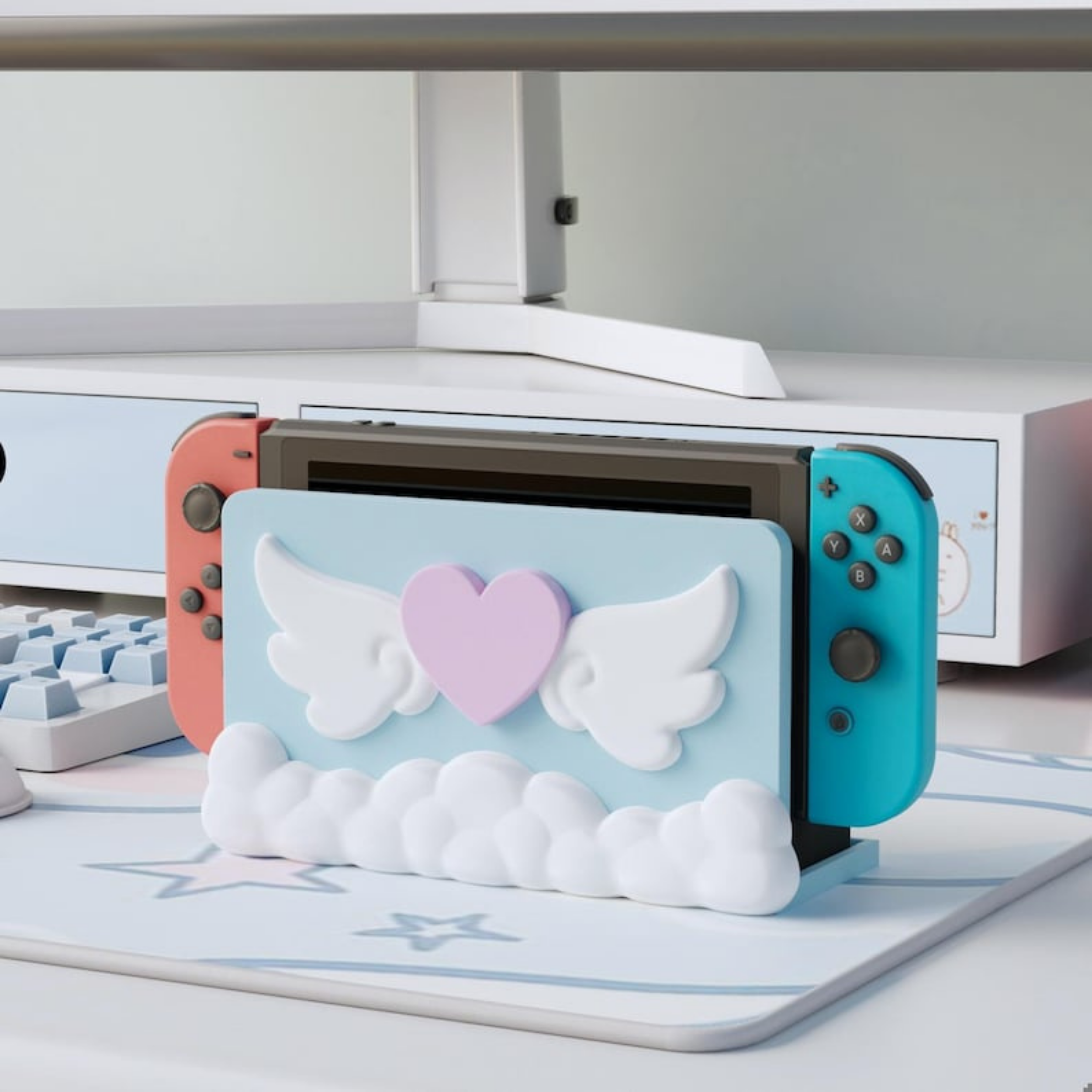 Angel Heart Wings Dock Cover