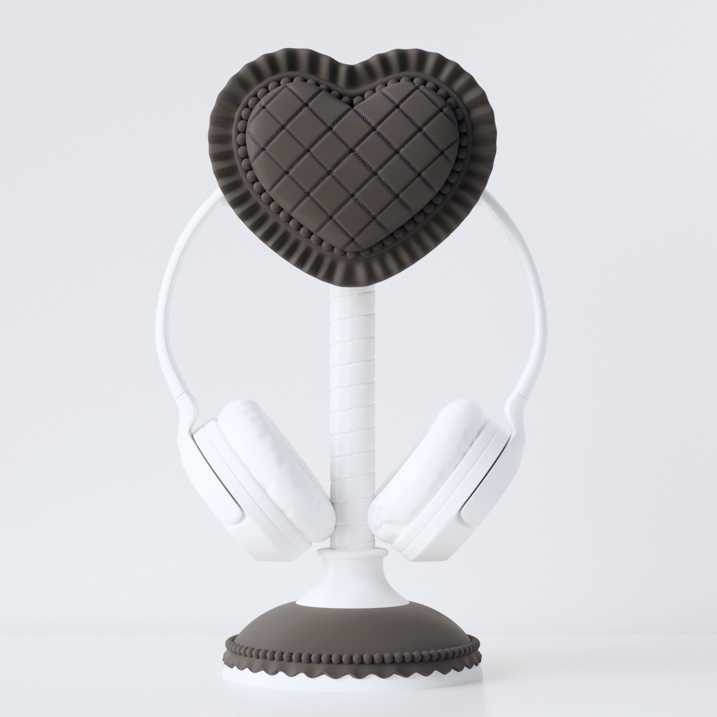 Coquette Heart Headphone Stand