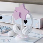 かわいい星型ヘッドホンスタンド