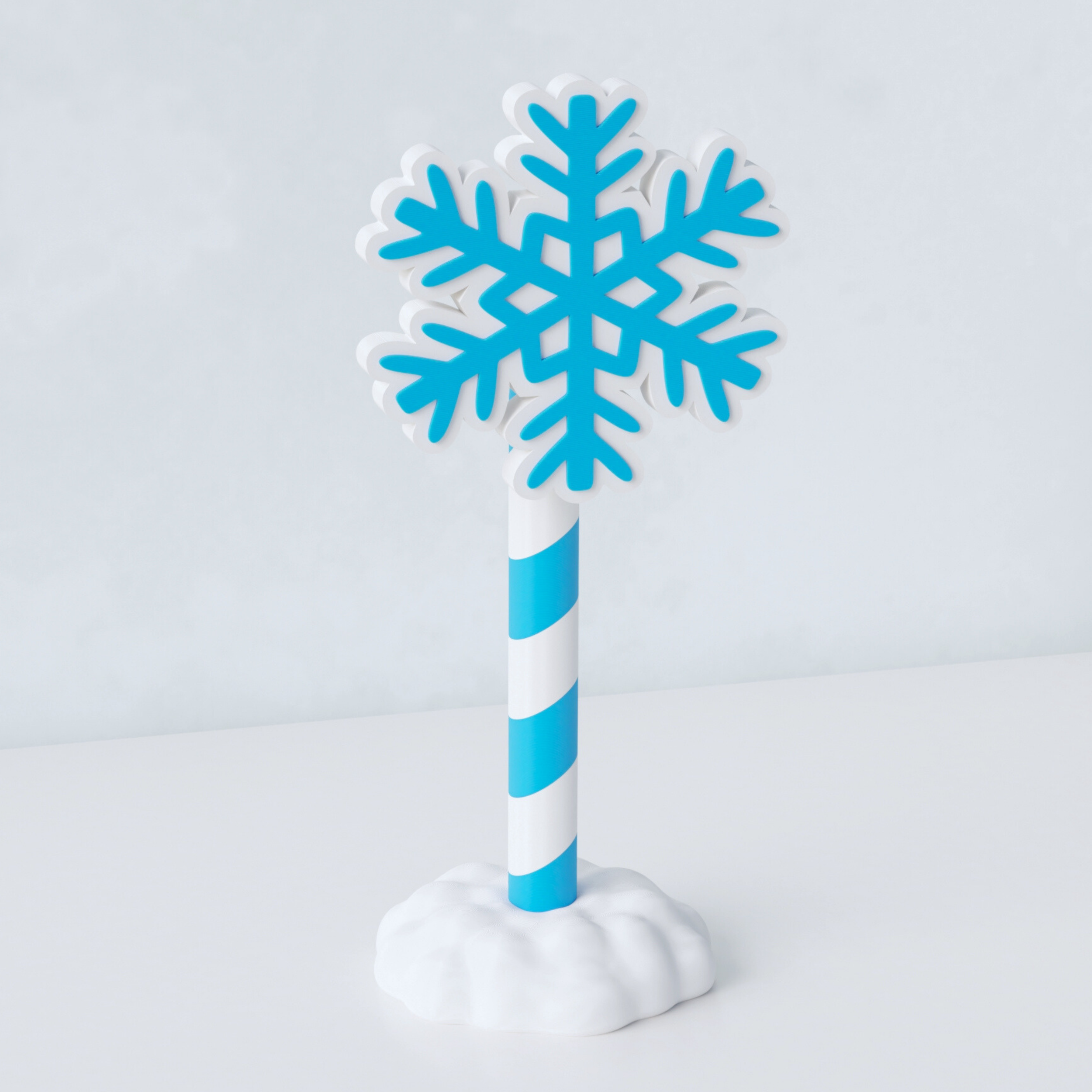 Support de casque Flocon de neige