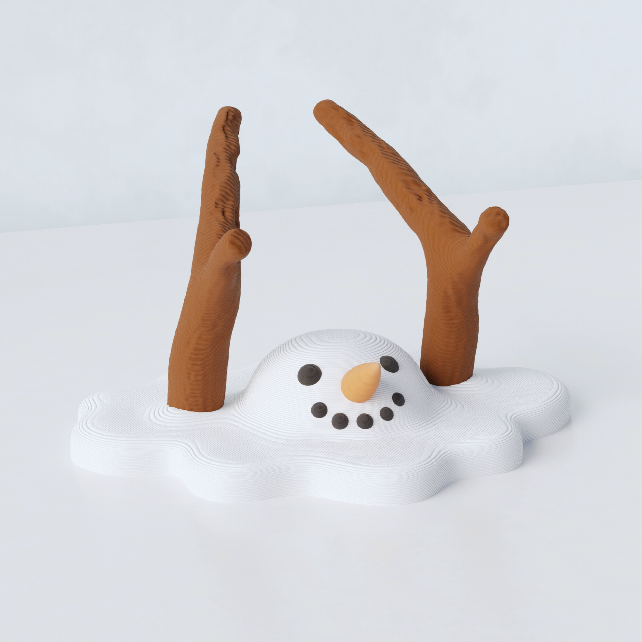 Support de manette bonhomme de neige