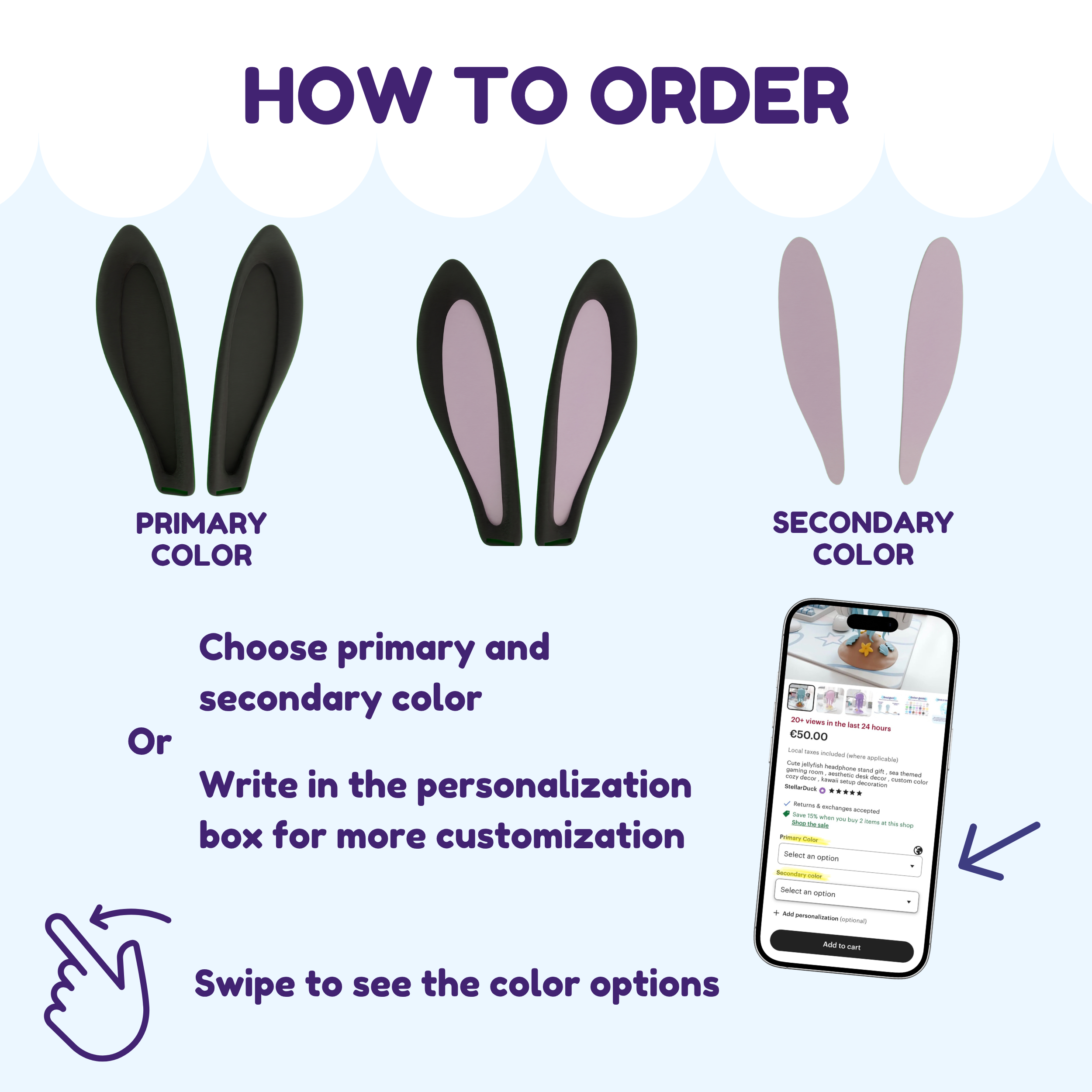 Bunny Ears Attachment