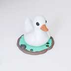 White Duck Controller Stand